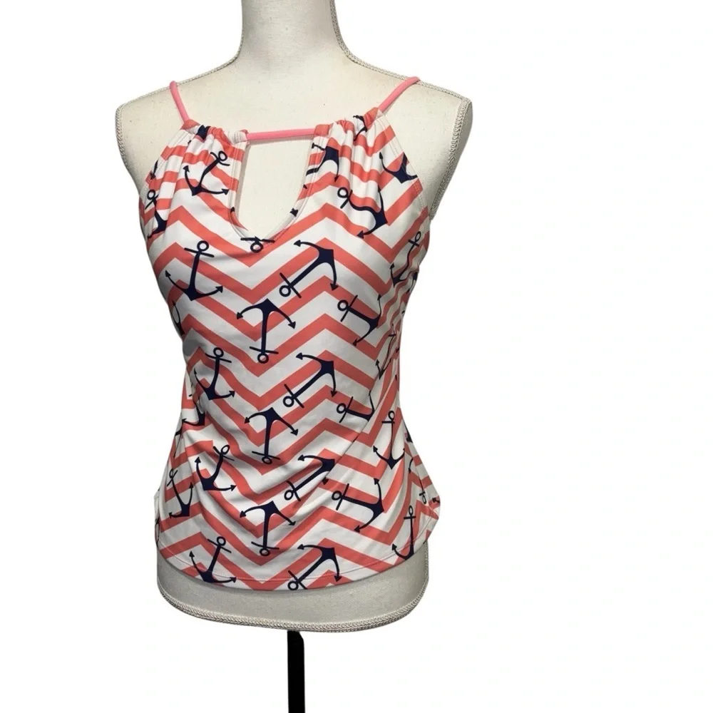 Swim Top, sz L - Picture 3 of 9